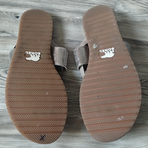 Sorel Ella II Easy Flip-Flops Women's Size 6.5 - Picture 4 of 5